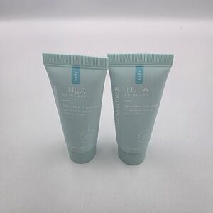 2~Tula Skincare Take Care + Polish Revitalize & Cleanse Body Exfoliator 0.5 oz.